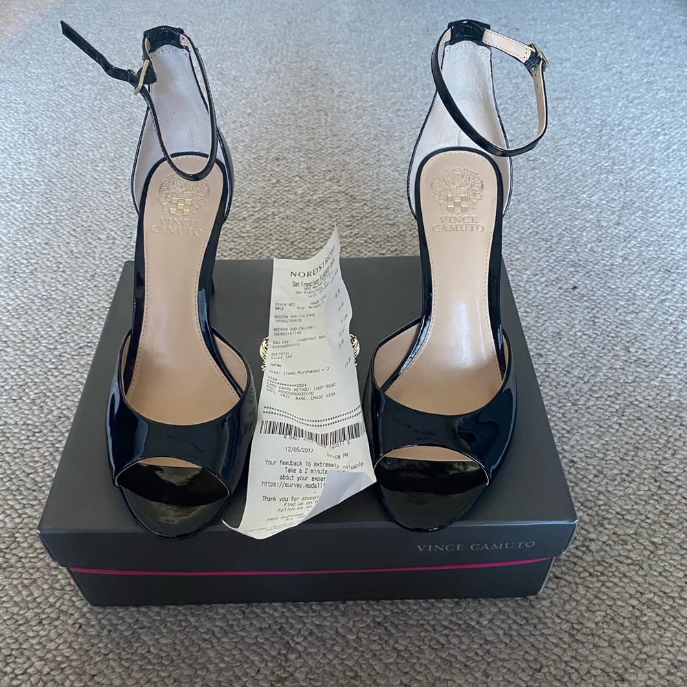 Vince Camuto Black Heels
